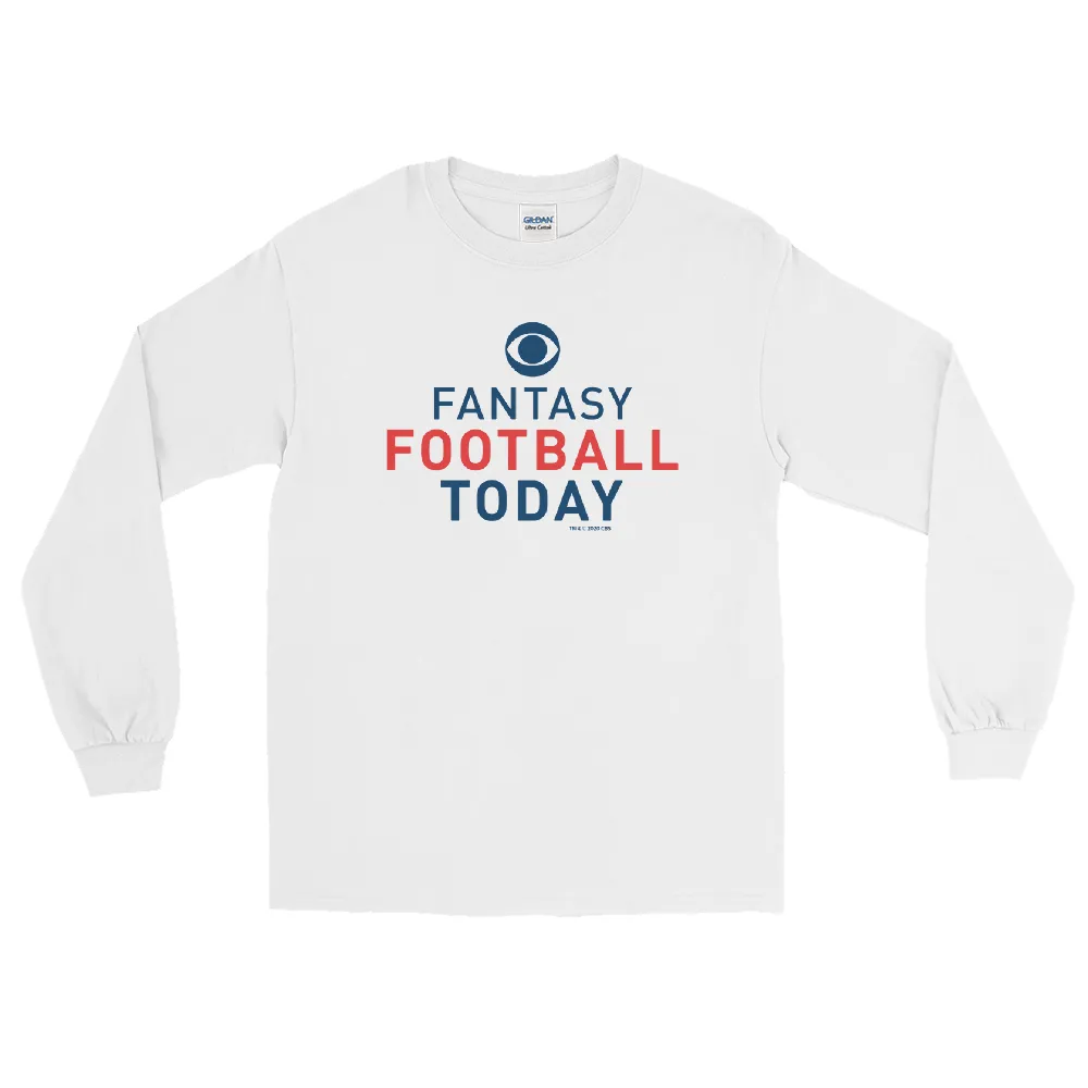 Fantasy Football Today Podcast Logo Adult Long Sleeve T-Shirt sold by MTV