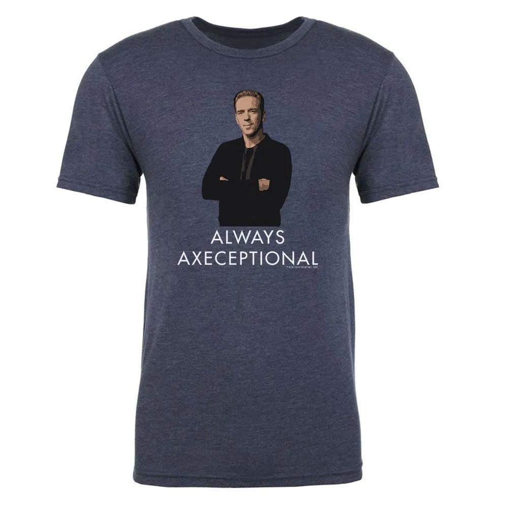 Billions Always Axeceptional Men's Tri-Blend T-Shirt sold by MTV