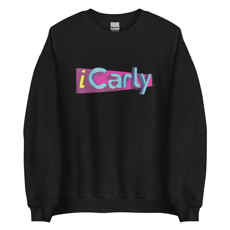 iCarly Logo Fleece Crewneck Sweatshirt sold by MTV