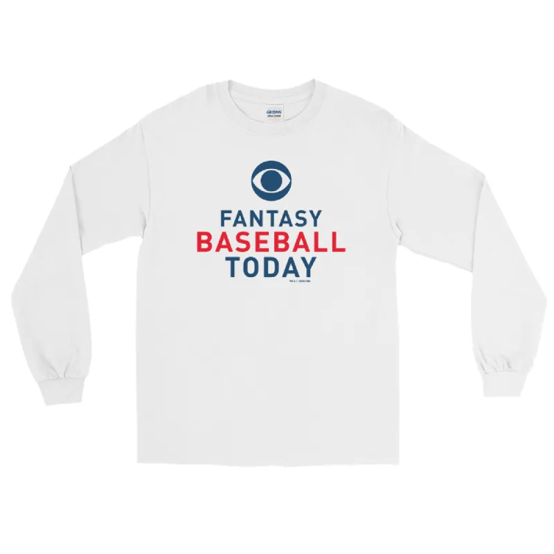 Fantasy Baseball Today Podcast Logo Adult Long Sleeve T-Shirt sold by MTV