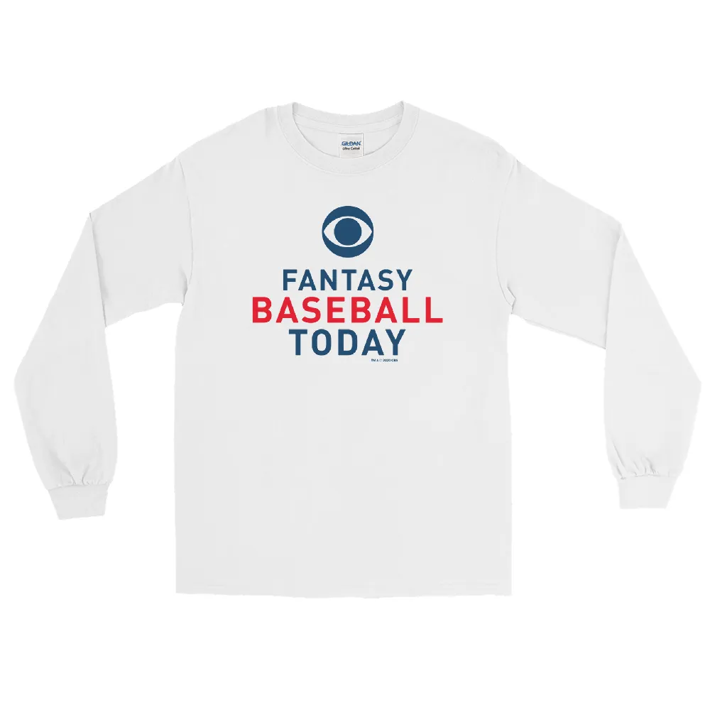 Fantasy Baseball Today Podcast Logo Adult Long Sleeve T-Shirt sold by MTV