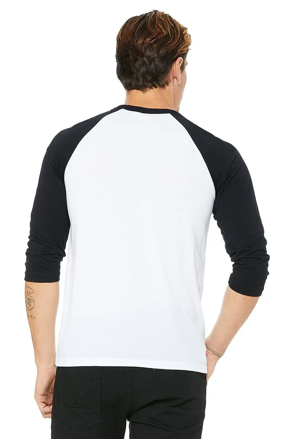First Cut Logo 3/4 Sleeve Baseball T-Shirt sold by MTV product image thumbnail 2