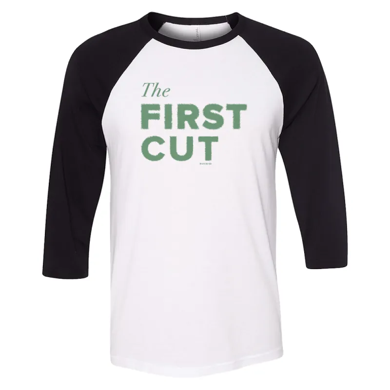 First Cut Logo 3/4 Sleeve Baseball T-Shirt sold by MTV