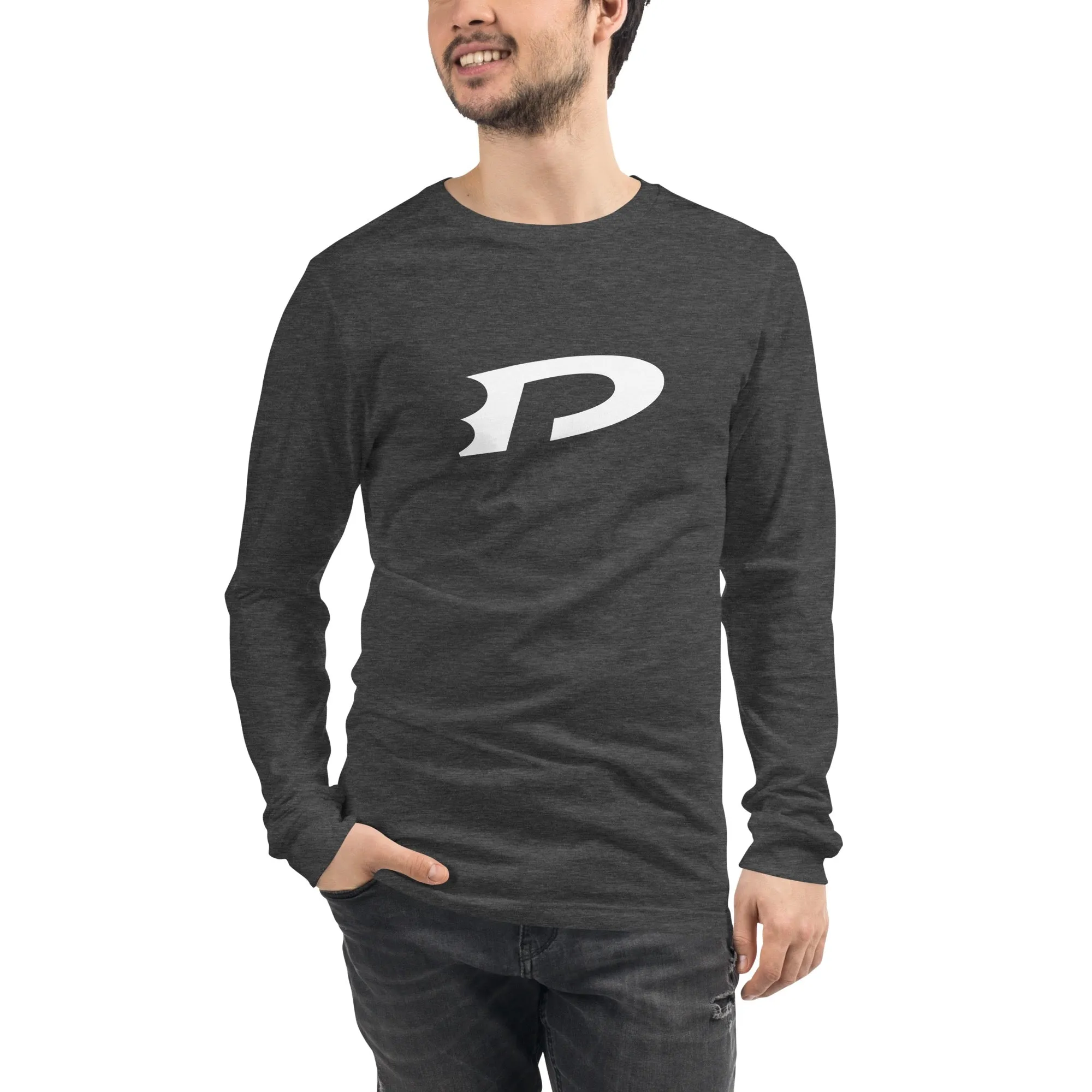 Danny Phantom Logo Adult Long Sleeve Shirt sold by MTV product image thumbnail 3