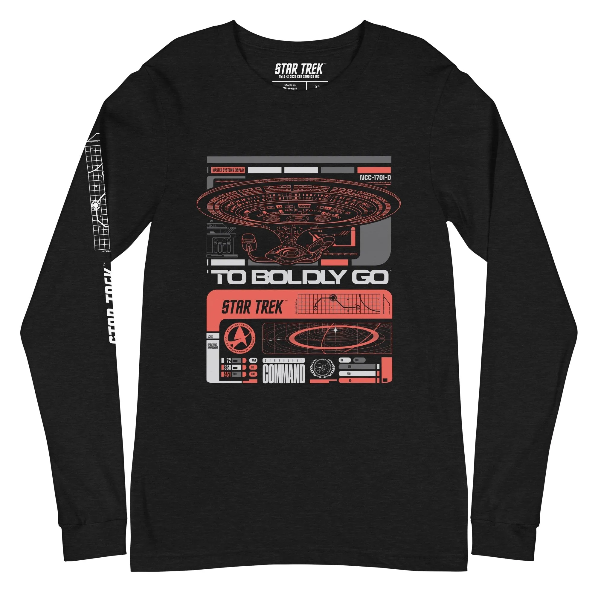 Star Trek To Boldly Go Long Sleeve T-Shirt sold by MTV