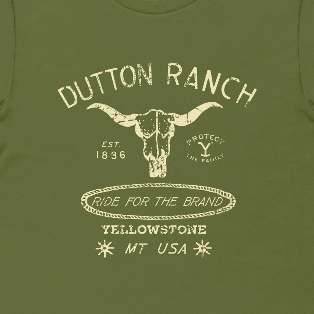 Yellowstone Ride For The Brand T-Shirt sold by MTV product image thumbnail 2