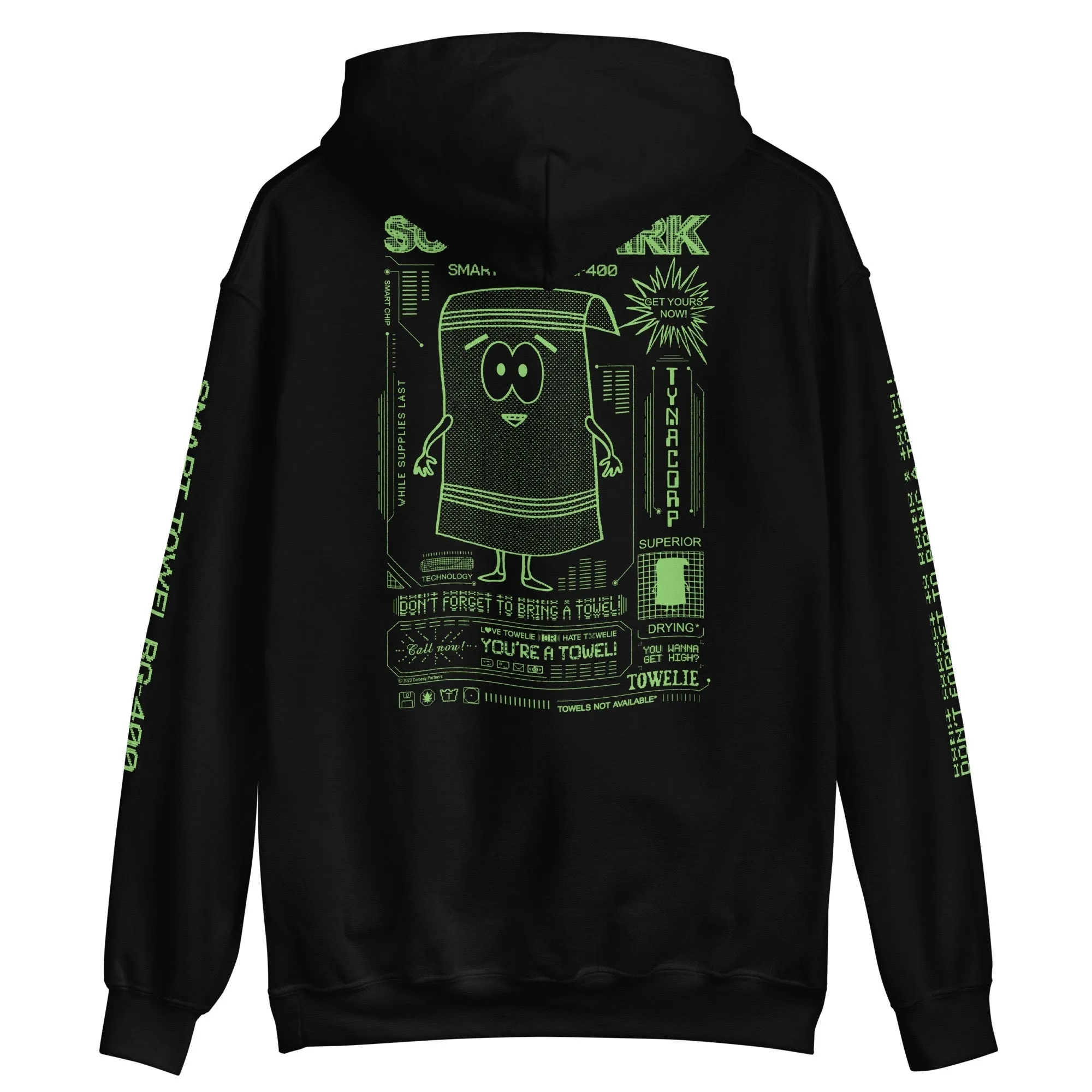 South Park Towelie Pixel Art Hoodie sold by MTV product image thumbnail 3