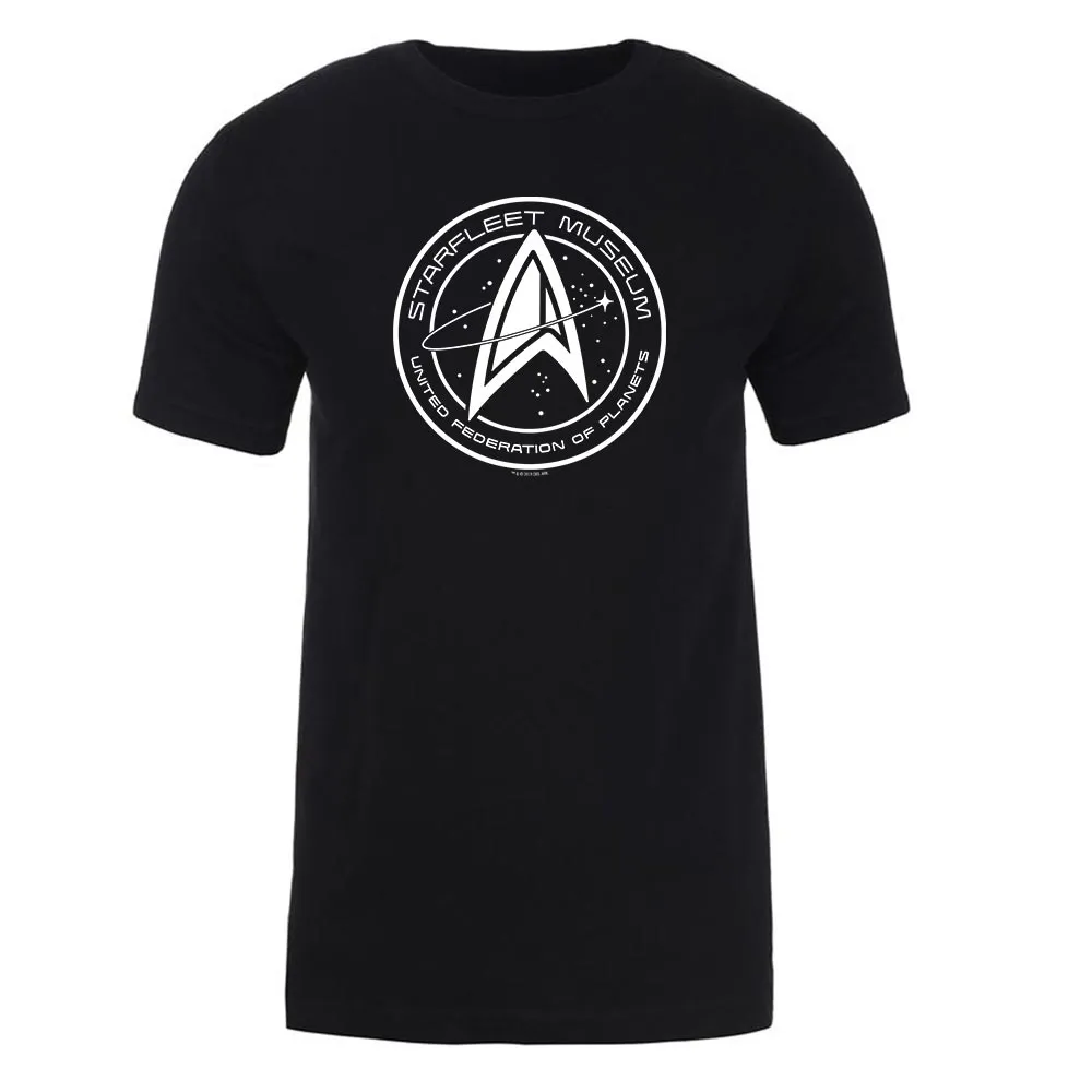 Star Trek Starfleet Museum Adult Short Sleeve T-Shirt sold by MTV