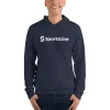 Sportsline Logo White Adult Fleece Hooded Sweatshirt sold by MTV