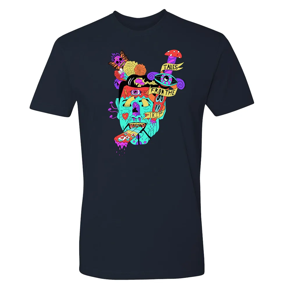 Tales from the Trip Face Design Adult Short Sleeve T-Shirt sold by MTV product image thumbnail 4