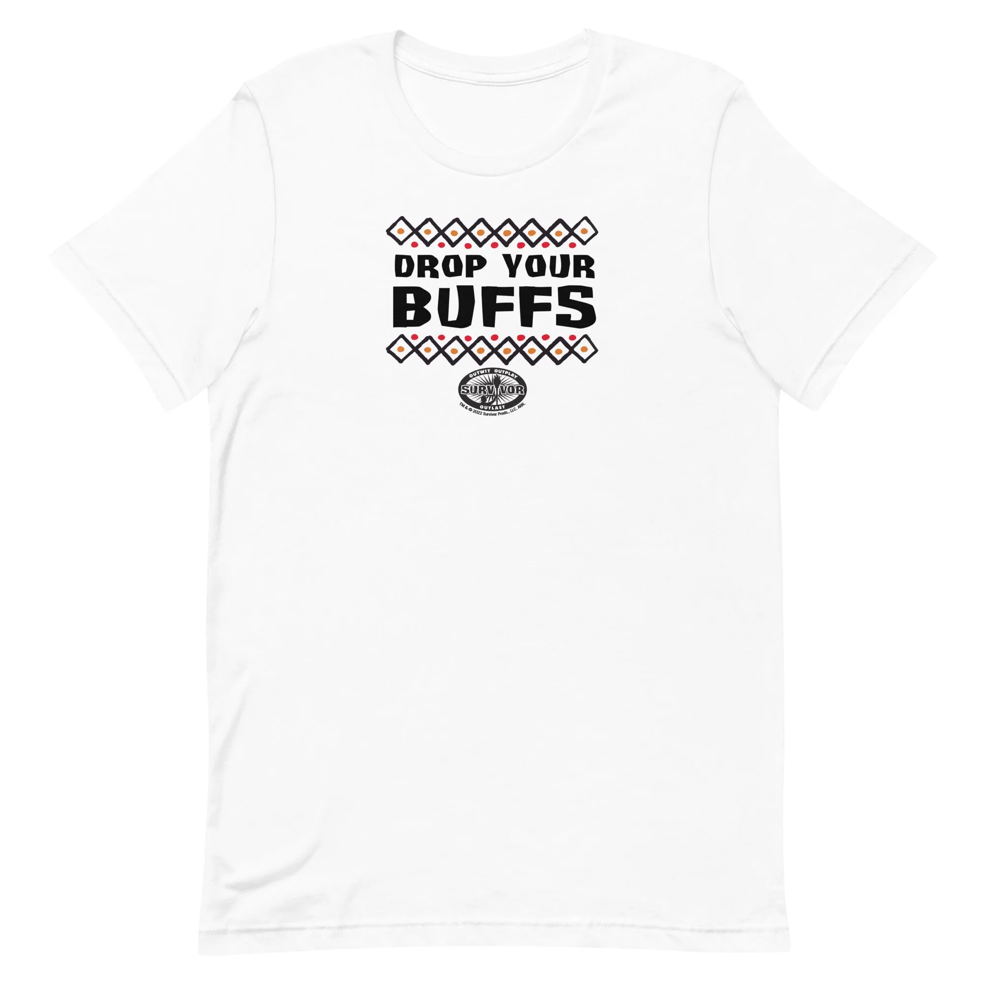 Survivor Drop Your BUFFs Unisex Premium T-Shirt sold by MTV product image thumbnail 5