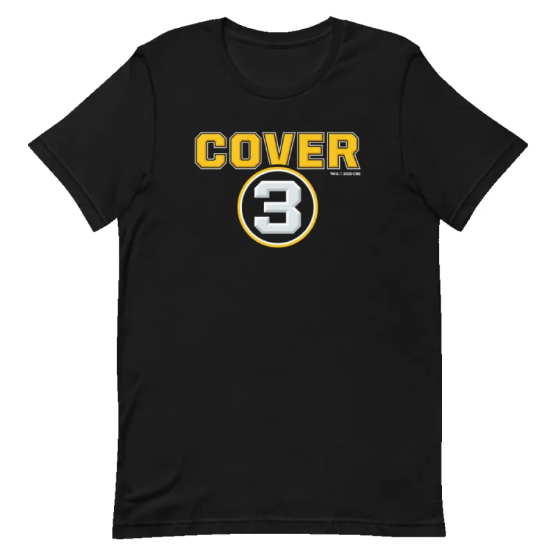 Cover 3 Logo Adult Short Sleeve T-Shirt sold by MTV