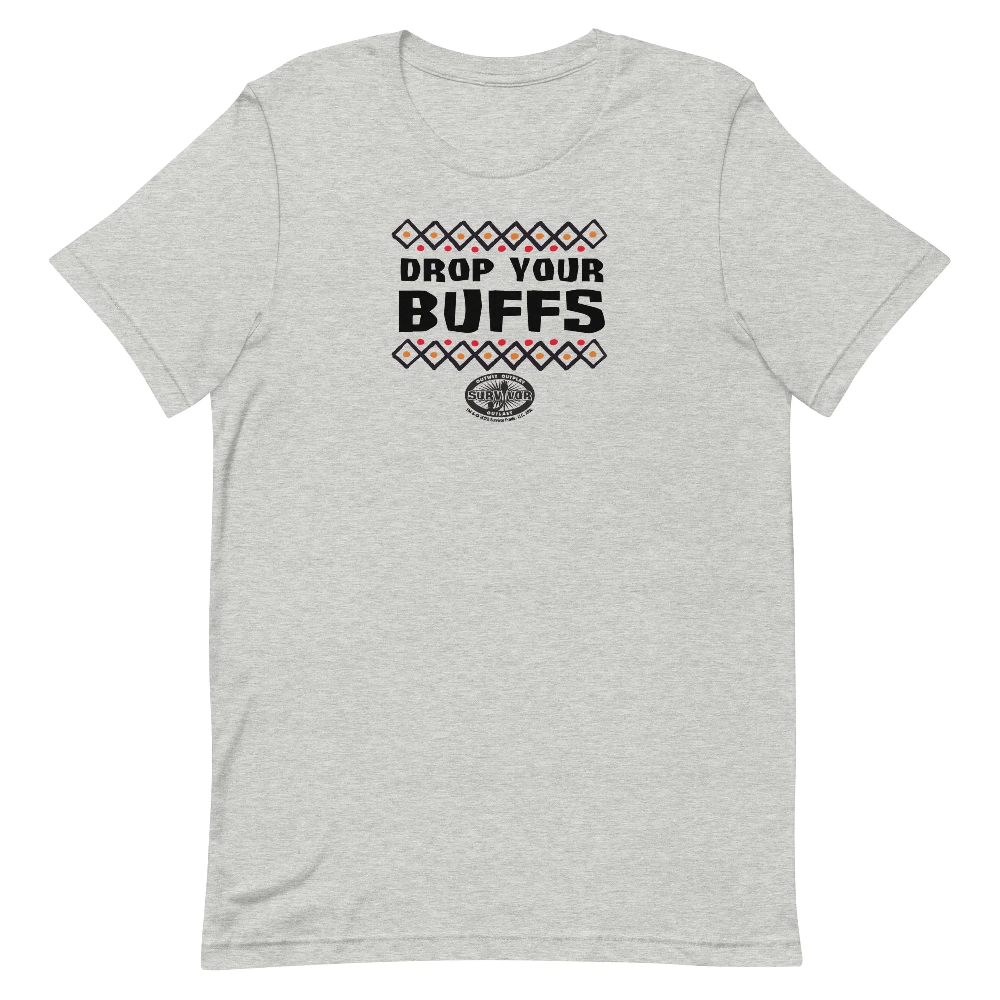 Survivor Drop Your BUFFs Unisex Premium T-Shirt sold by MTV