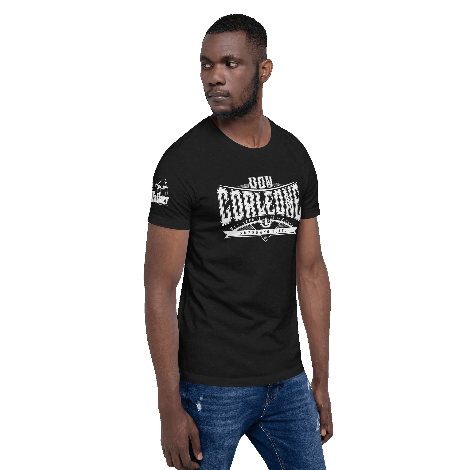 The Godfather Don Corleone Adult Short Sleeve T-Shirt sold by MTV product image thumbnail 2
