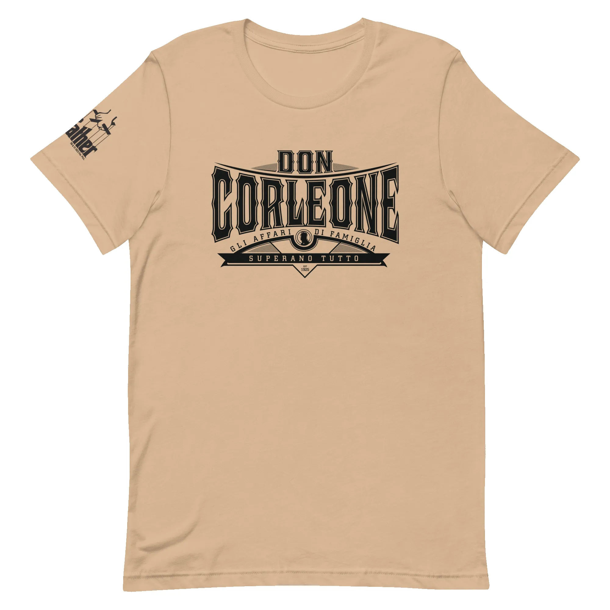 The Godfather Don Corleone Adult Short Sleeve T-Shirt sold by MTV product image thumbnail 5