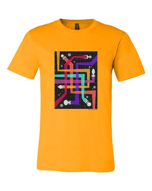 Star Trek Artist Spotlight: Rob DeHart Warp Speed Proud Adult Short Sleeve T-Shirt sold by MTV