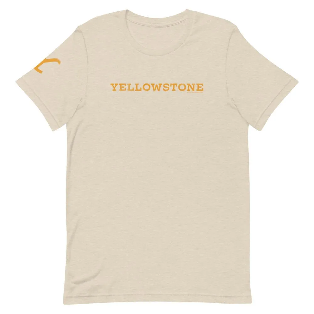 Yellowstone Logo Unisex Premium T-Shirt sold by MTV product image thumbnail 5