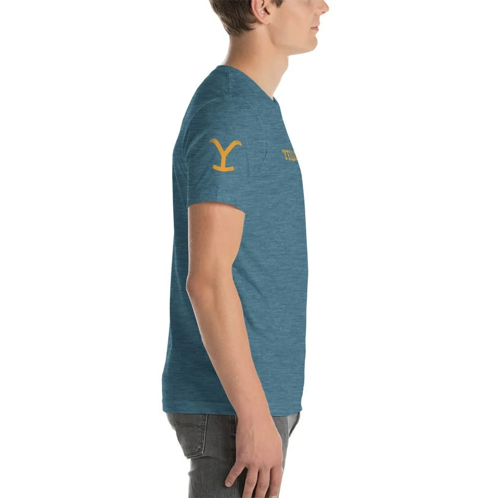 Yellowstone Logo Unisex Premium T-Shirt sold by MTV product image thumbnail 4