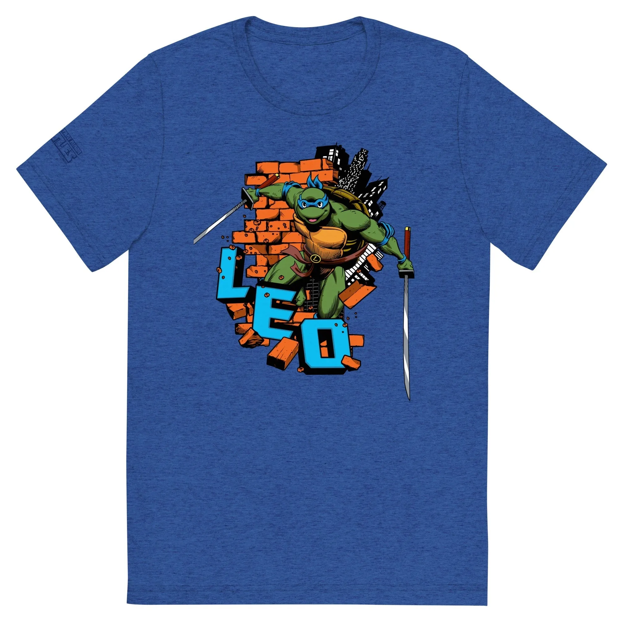 Teenage Mutant Ninja Turtles Leo Unisex Tri-Blend T-Shirt sold by MTV