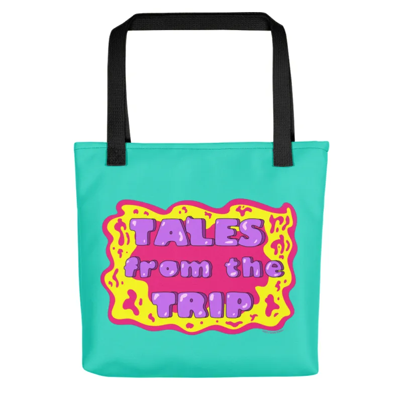 Tales from the Trip Logo Premium Tote Bag sold by MTV