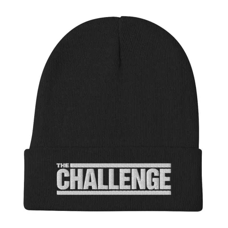 The Challenge Embroidered Beanie sold by MTV