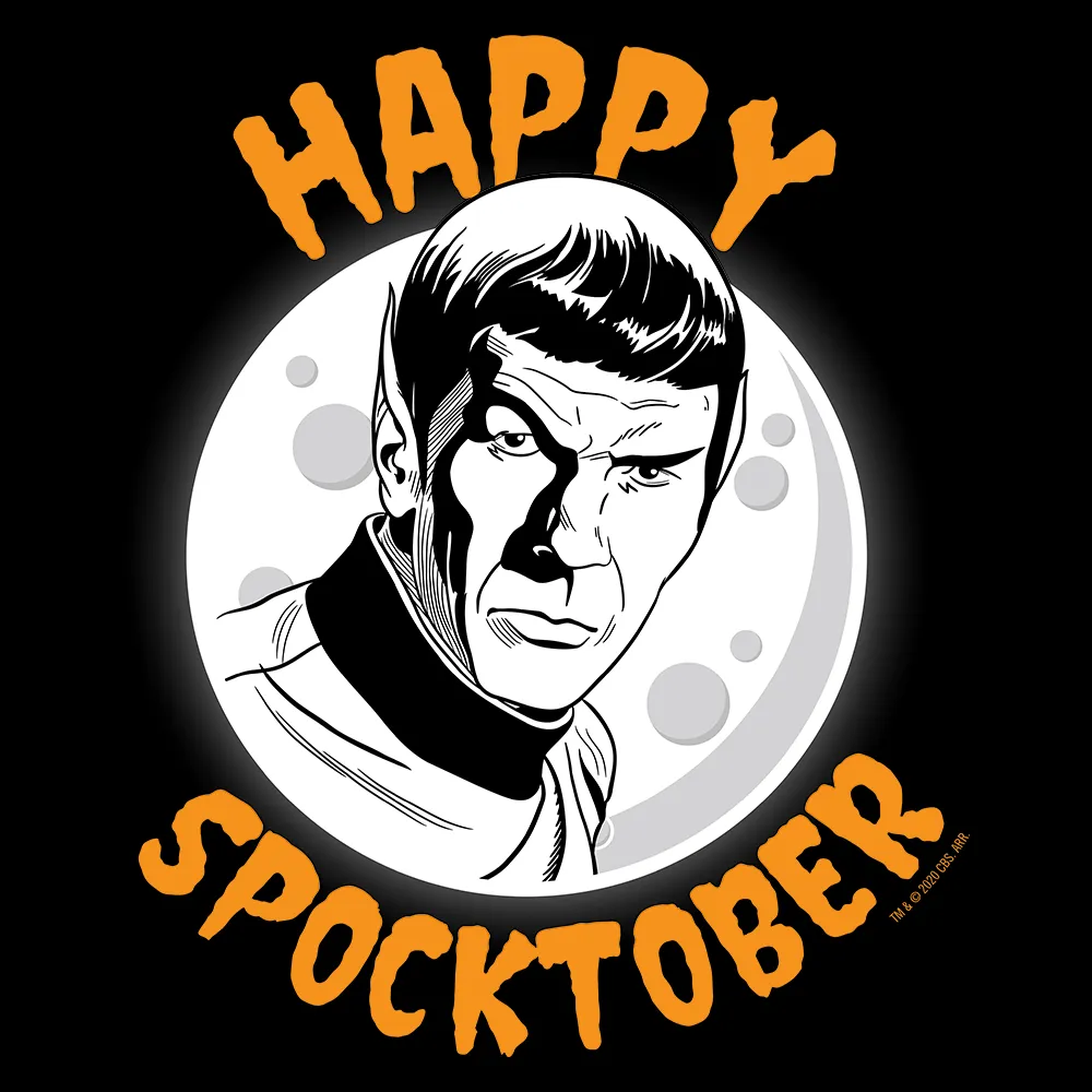 Star Trek: The Original Series Happy Spocktober Adult Short Sleeve T-Shirt sold by MTV product image thumbnail 2