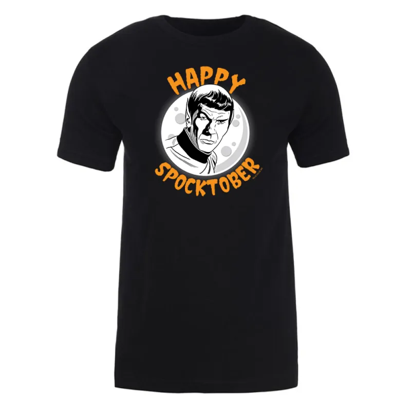 Star Trek: The Original Series Happy Spocktober Adult Short Sleeve T-Shirt sold by MTV