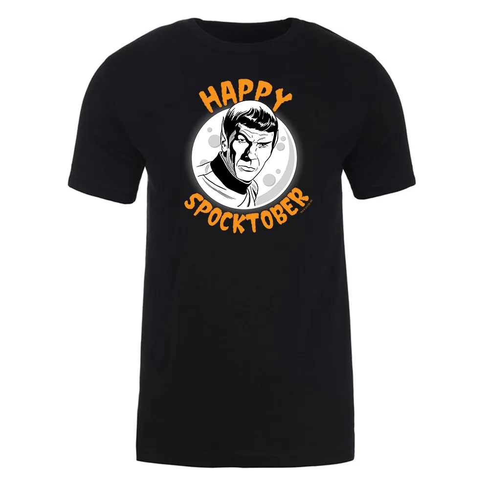 Star Trek: The Original Series Happy Spocktober Adult Short Sleeve T-Shirt sold by MTV