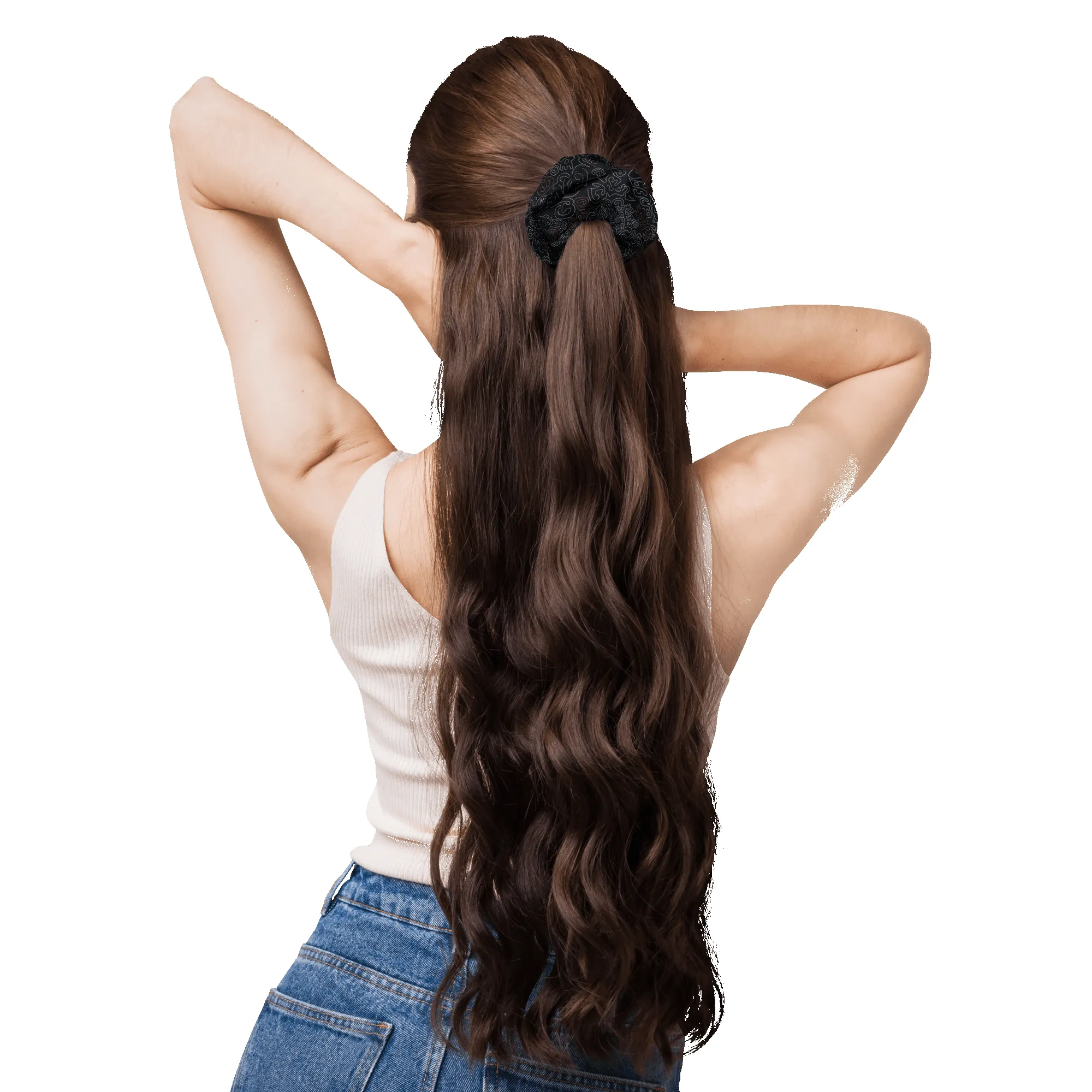 Grease Pattern Scrunchie sold by MTV product image thumbnail 2