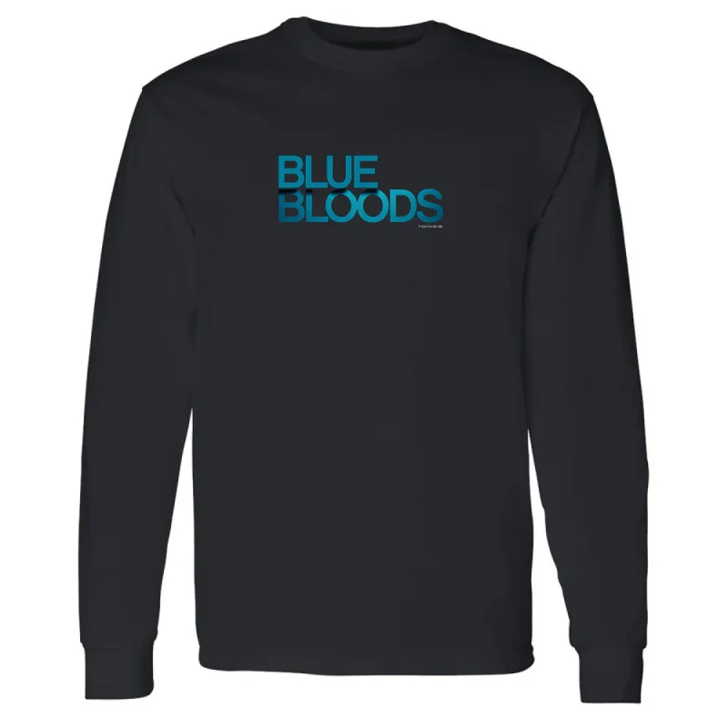 Blue Bloods Logo Adult Long Sleeve T-Shirt sold by MTV