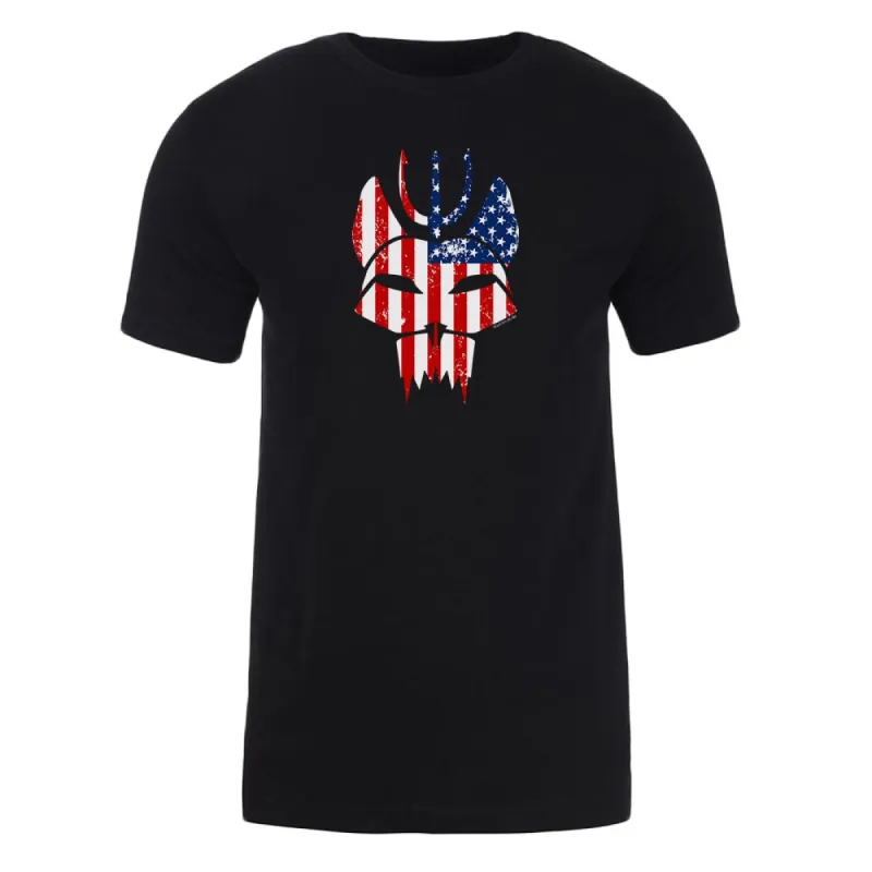 SEAL Team Bravo American Flag Adult Short Sleeve T-Shirt sold by MTV