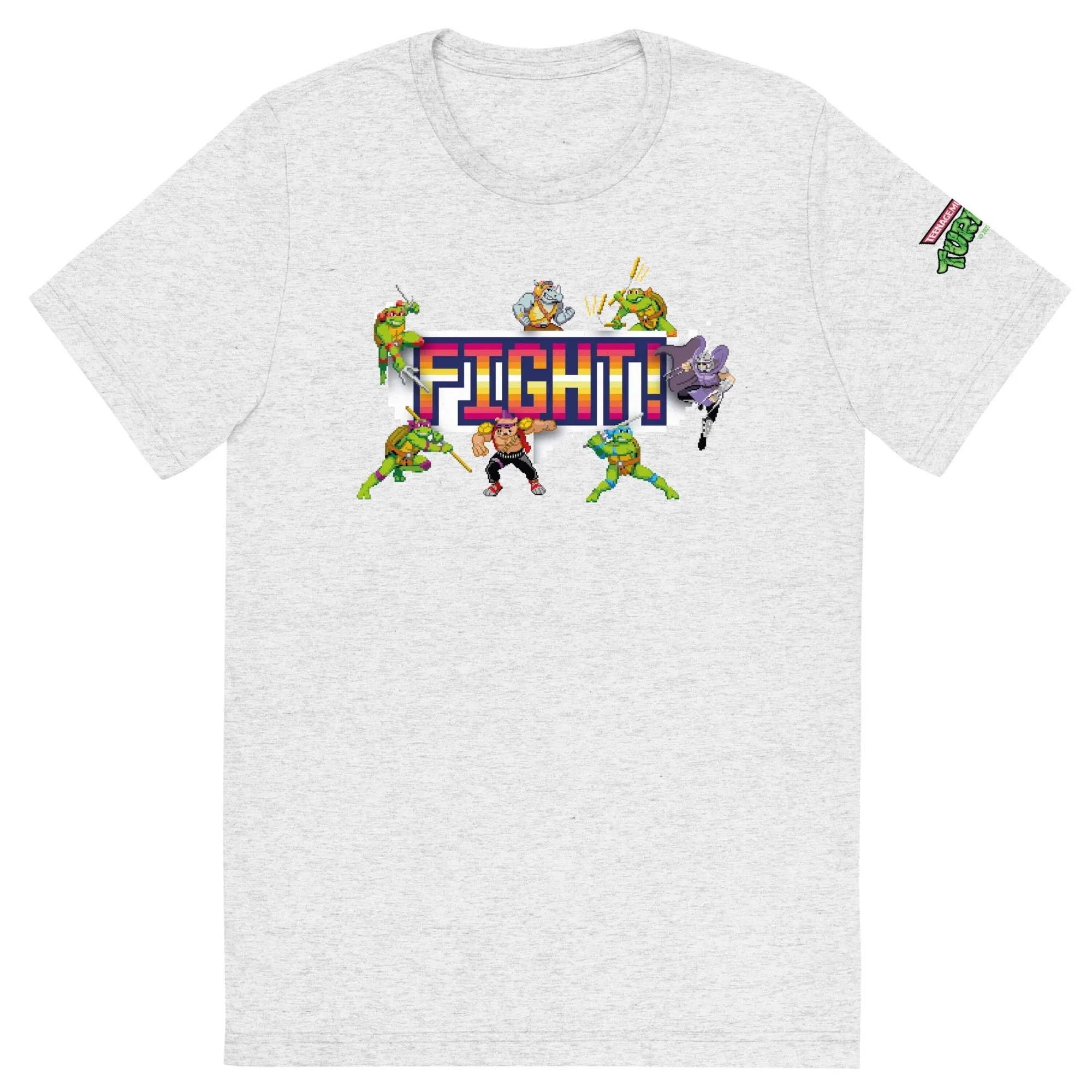 Teenage Mutant Ninja Turtles Fight! Unisex Tri-Blend T-Shirt sold by MTV
