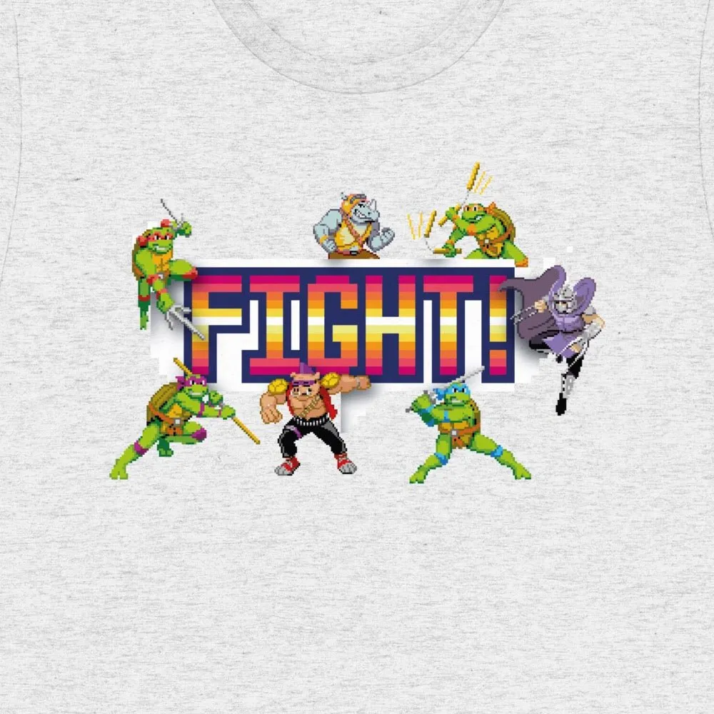 Teenage Mutant Ninja Turtles Fight! Unisex Tri-Blend T-Shirt sold by MTV product image thumbnail 2