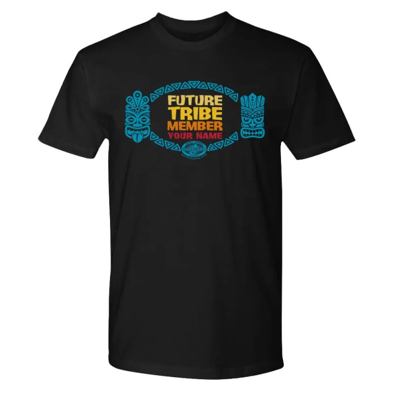 Survivor Future Tribe Member Personalized Adult Short Sleeve T-Shirt sold by MTV