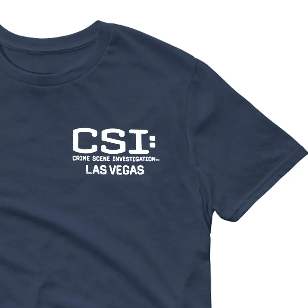 CSI: Crime Scene Investigation Left Chest Logo Adult Short Sleeve T-Shirt sold by MTV product image thumbnail 3