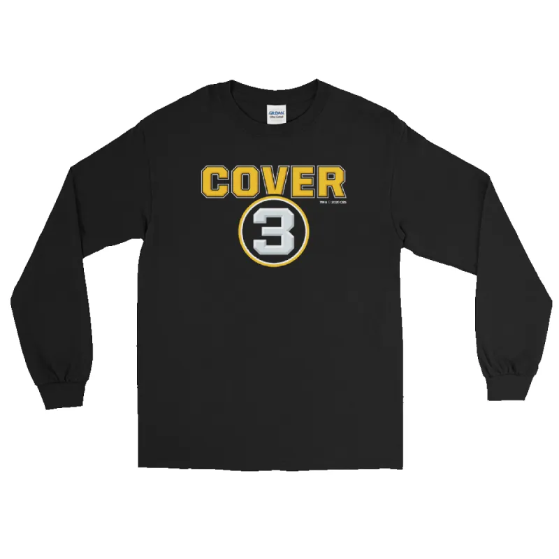 Cover 3 Logo Adult Long Sleeve T-Shirt sold by MTV