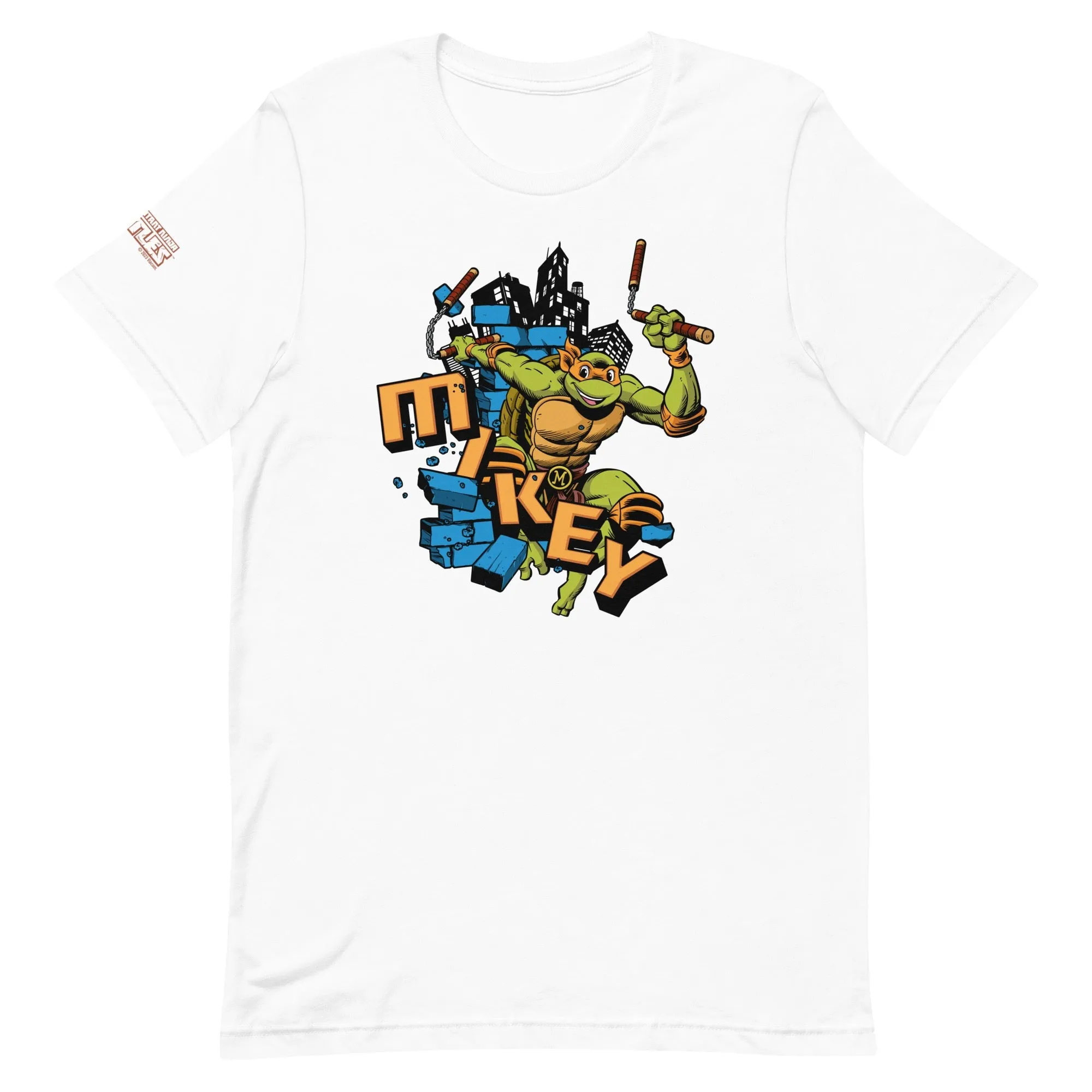 Teenage Mutant Ninja Turtles Mikey Adult Short Sleeve T-Shirt sold by MTV product image thumbnail 5