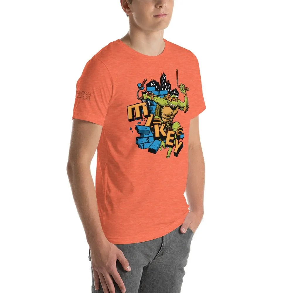 Teenage Mutant Ninja Turtles Mikey Adult Short Sleeve T-Shirt sold by MTV product image thumbnail 3