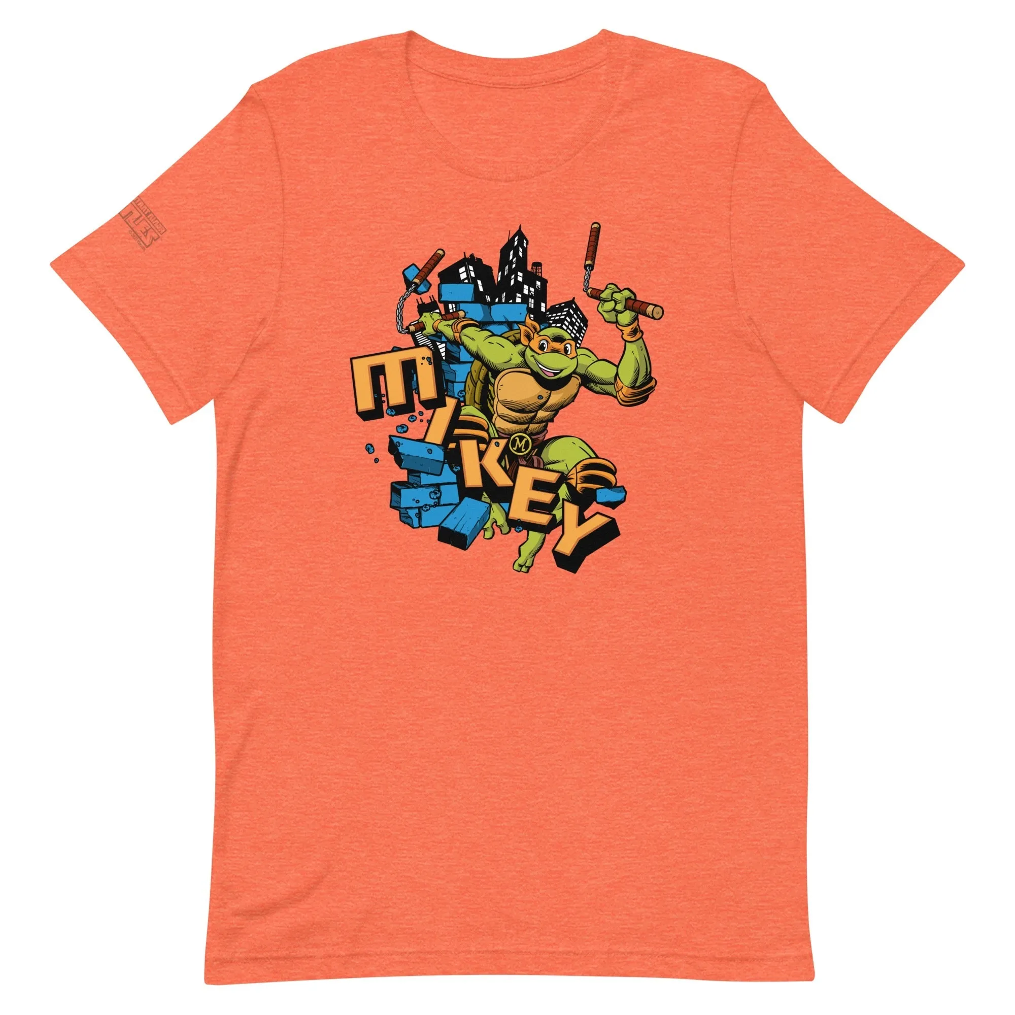 Teenage Mutant Ninja Turtles Mikey Adult Short Sleeve T-Shirt sold by MTV