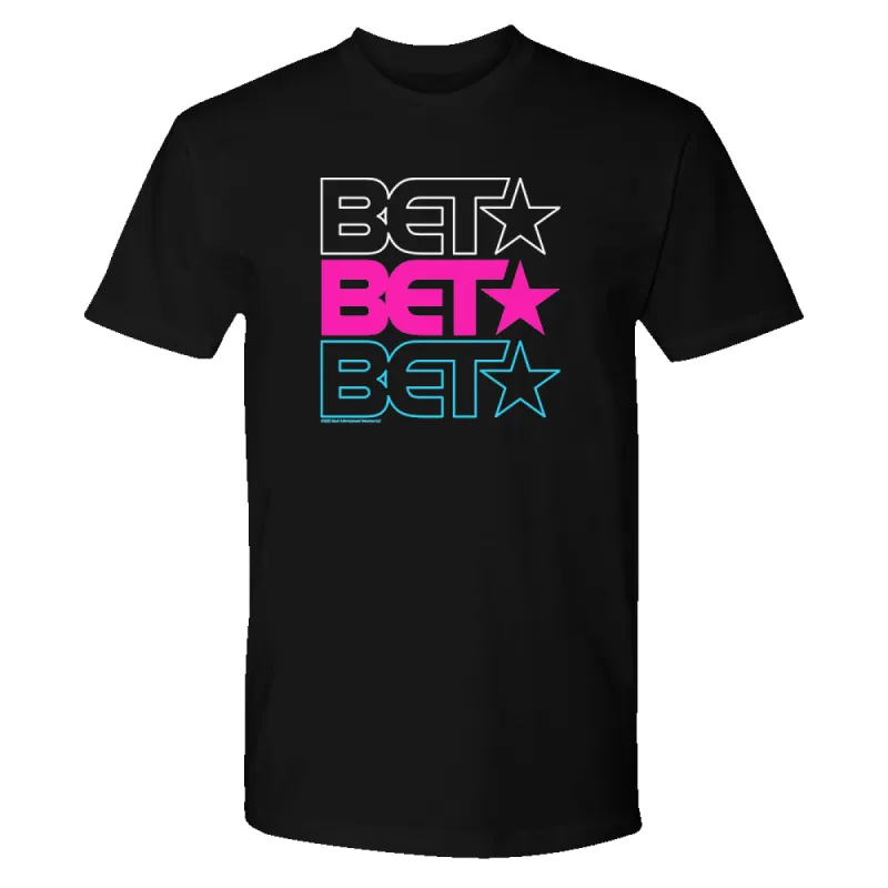 BET Repeat Adult Short Sleeve T-Shirt sold by MTV