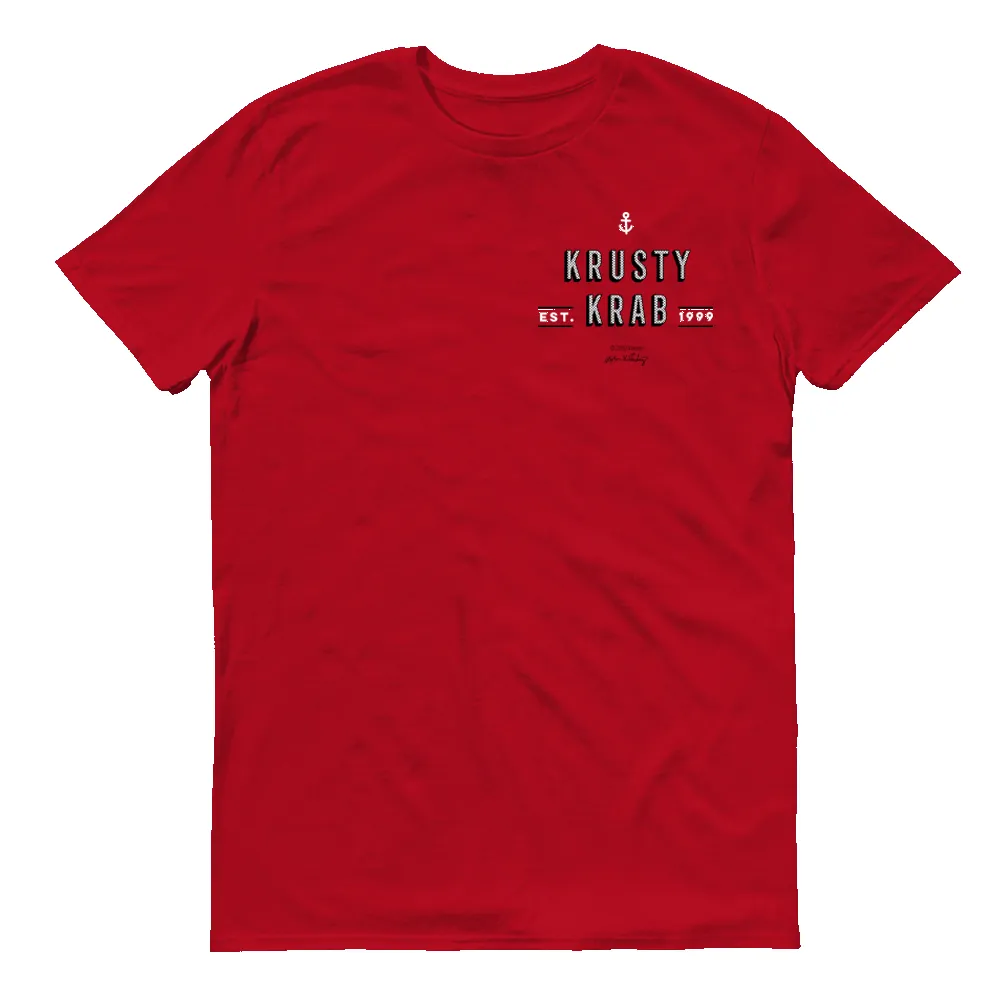 SpongeBob SquarePants The Krusty Krab Cashier  Adult Short Sleeve T-Shirt sold by MTV product image thumbnail 3