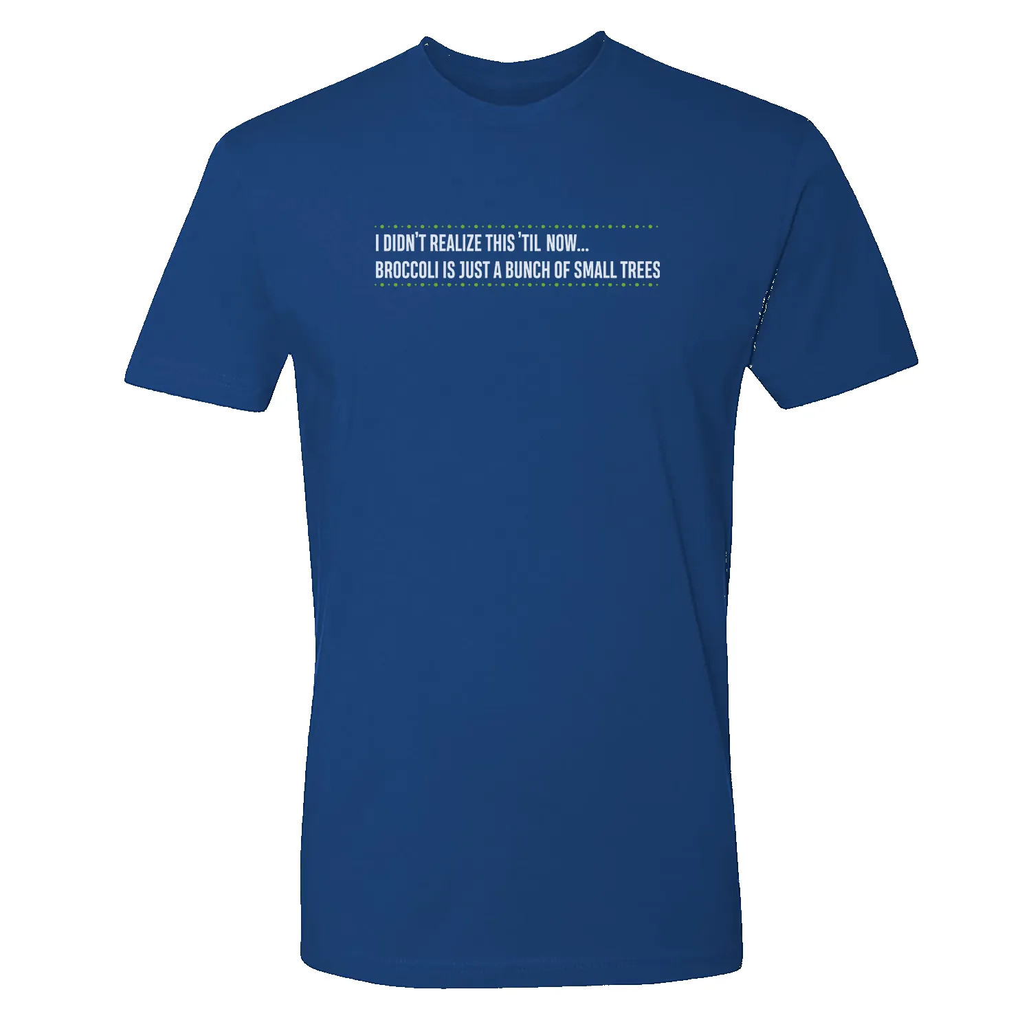 Survivor Broccoli Quote Adult Short Sleeve T-Shirt sold by MTV product image thumbnail 2