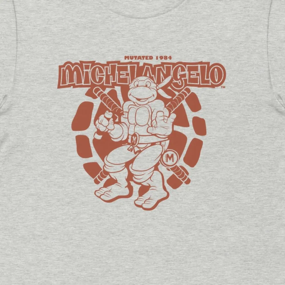 Teenage Mutant Ninja Turtles Michelangelo Adult Short Sleeve T-Shirt sold by MTV product image thumbnail 2