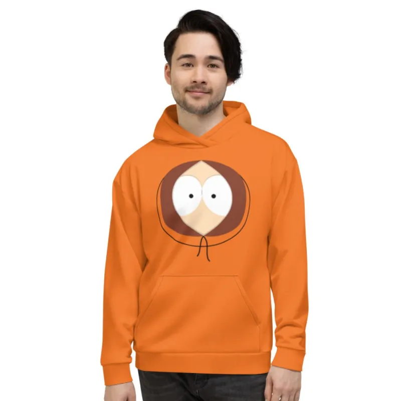 South Park Kenny Big Face Unisex Fleece Hooded Sweatshirt sold by MTV