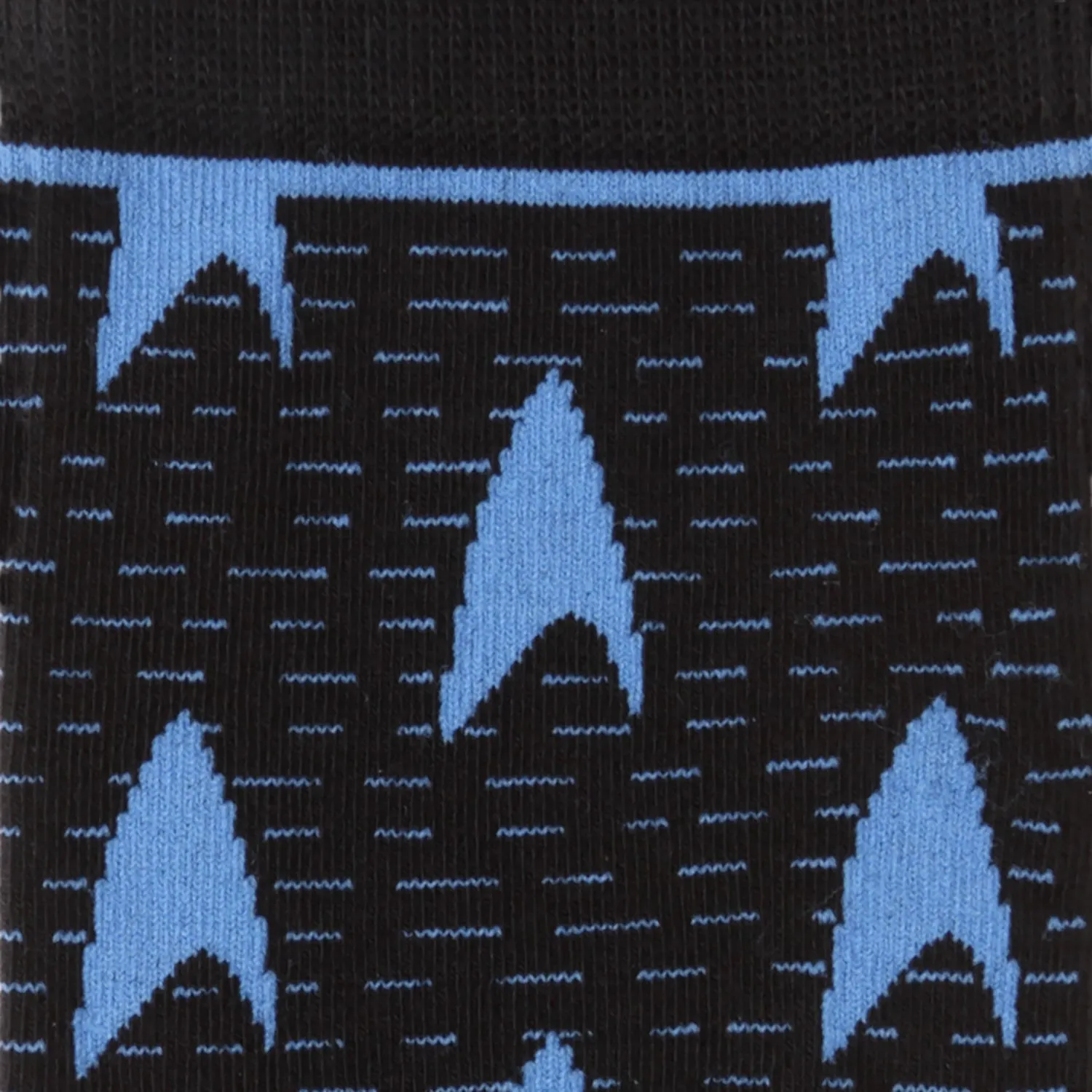 Star Trek Blue Delta Shield Black Men's Socks sold by MTV product image thumbnail 2