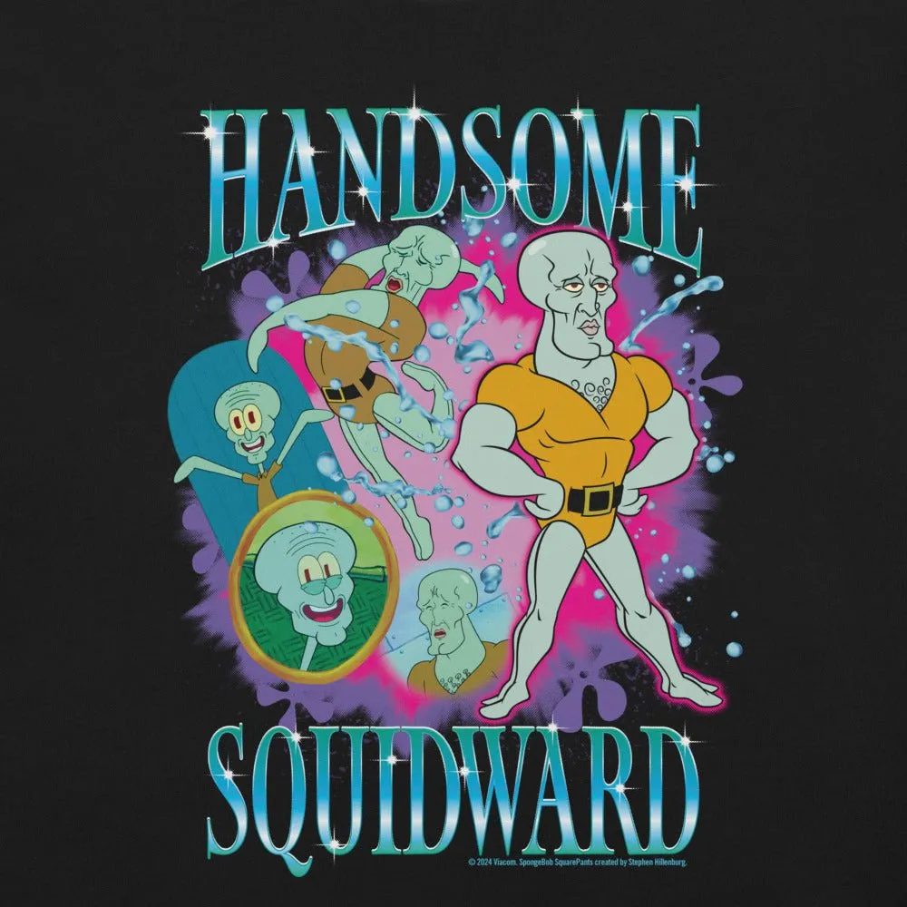 Spongebob Squarepants Handsome Squidward Heartthrob Unisex T-Shirt sold by MTV product image thumbnail 2