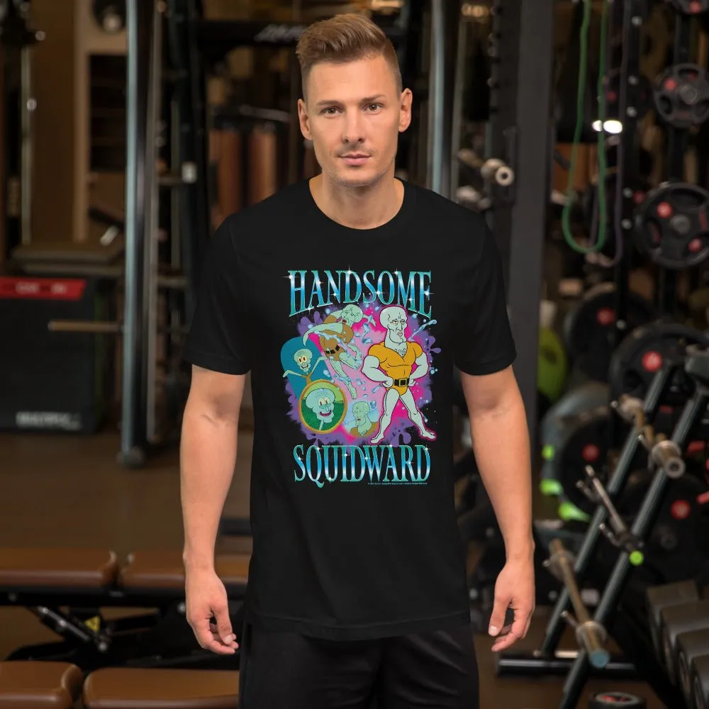 Spongebob Squarepants Handsome Squidward Heartthrob Unisex T-Shirt sold by MTV product image thumbnail 3