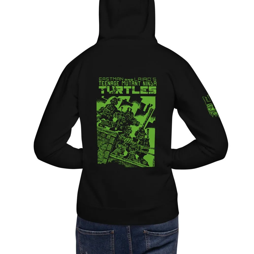 Teenage Mutant Ninja Turtles 40th Anniversary Comic Unisex Oversized Hoodie sold by MTV product image thumbnail 3