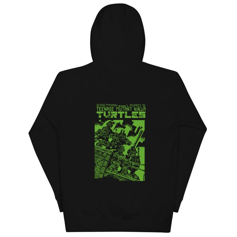Teenage Mutant Ninja Turtles 40th Anniversary Comic Unisex Oversized Hoodie sold by MTV