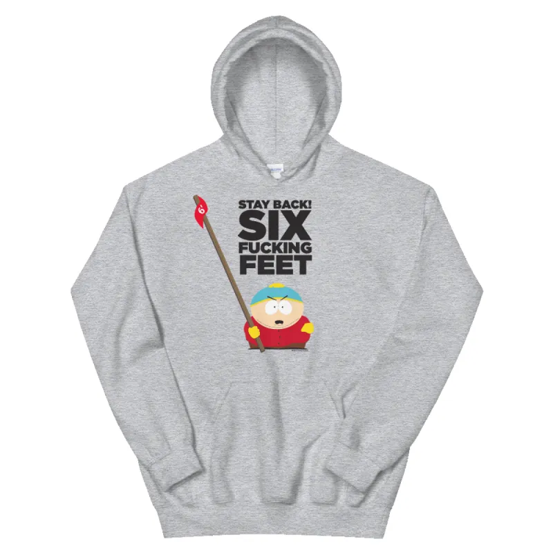 South Park Cartman Six Feet Back Fleece Hooded Sweatshirt sold by MTV